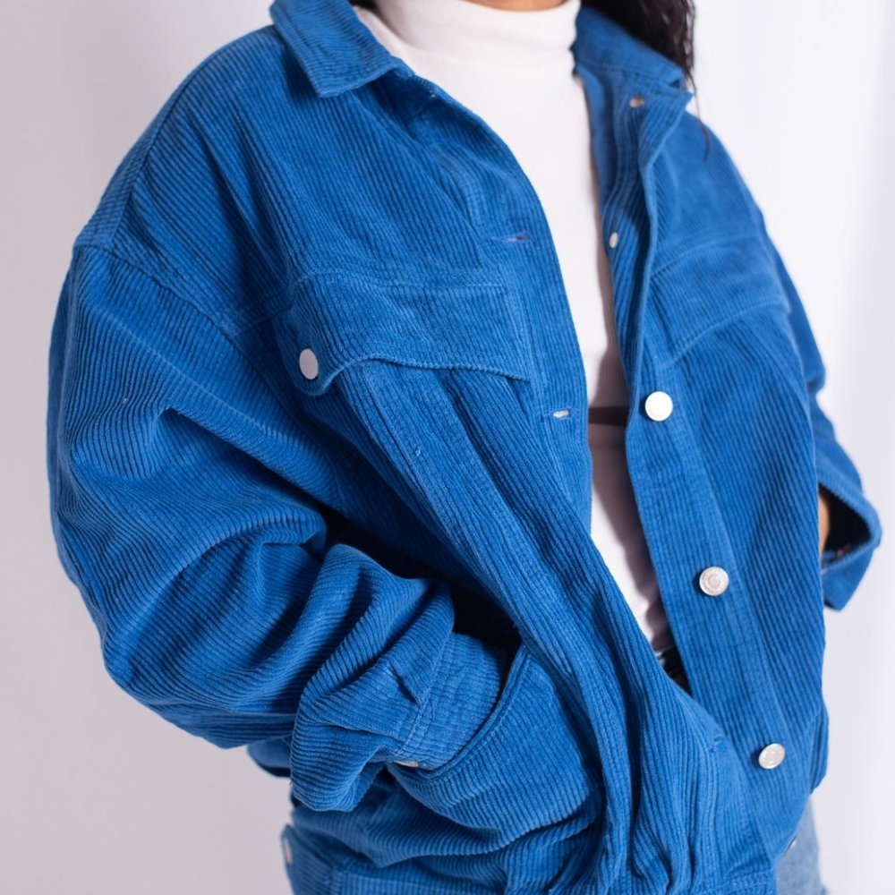 SPRING JACKET! Corduroy Solid Jacket